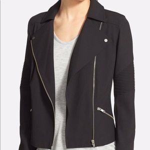 Trouve black moto jacket
